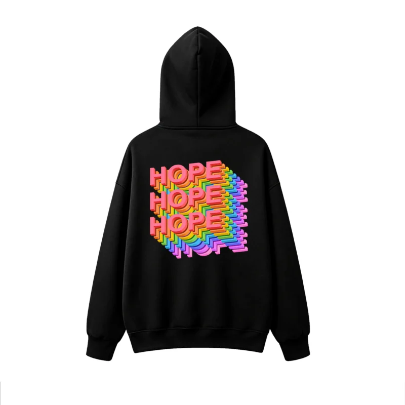 主图_1 Buzo capucha estampado Hope colorido
