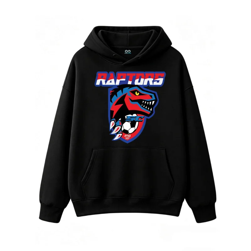主图_1 Raptors SC AYSO 337 Soccer Club Hoodie
