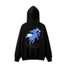 主图_1 Buzo capucha estampado burro alado ilustración