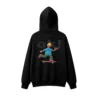 Buzo capucha estampado deporte skate
