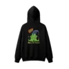 Buzo capucha estampado rana mago diseño urbano