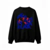 主图_1 Buzo cuello redondo, estampa diseño artístico