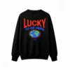 主图_1 Buzo cuello redondo, estampa Lucky To Be Here