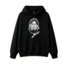 主图_1 Vintage Stained Glass Skull Graphic Hoodie