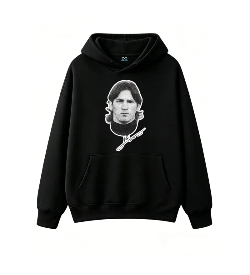 主图_1 Vintage Stained Glass Skull Graphic Hoodie
