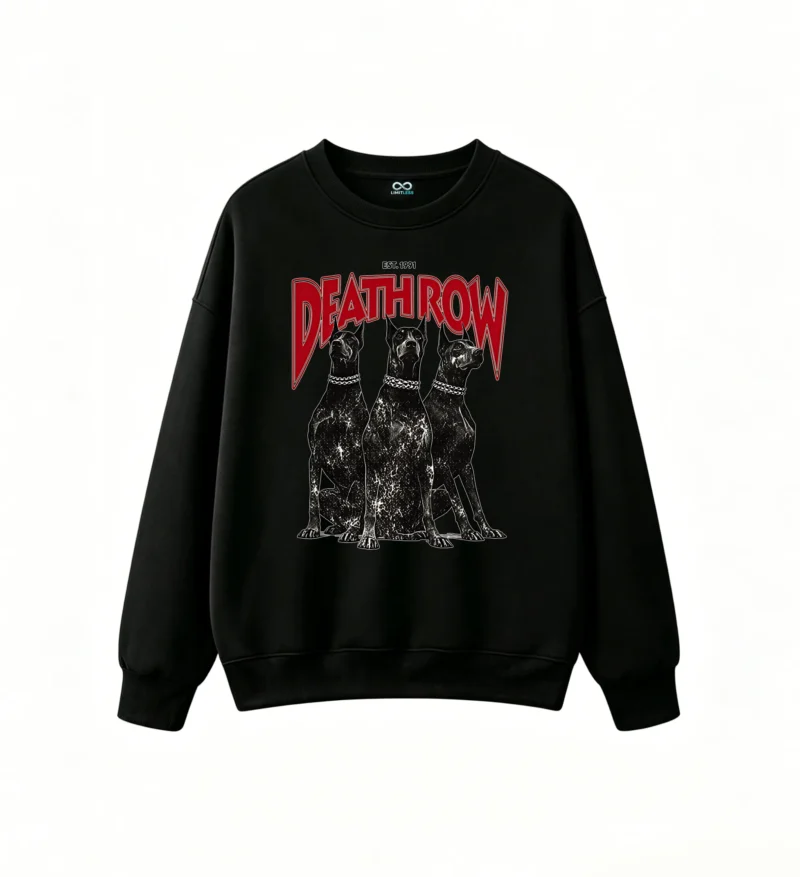 Death Row Doberman Graphic Sweatshirt