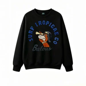 Surf Tropica Co Balous Dog Graphic Sweatshirt