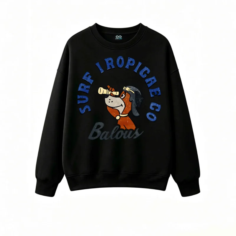 主图_1 Surf Tropica Co Balous Dog Graphic Sweatshirt