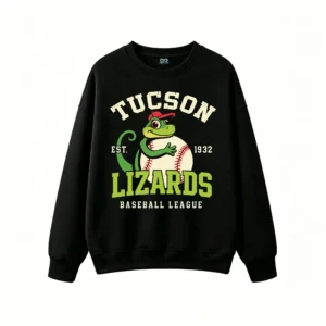 主图_1 Tucson Lizards Baseball League Mascot Sweatshirt