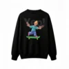 Buzo cuello redondo Battlekd, estampa skate