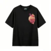 主图_1 Remera Algodón Estampado Hamburguesa Foodie Diseño Urbano
