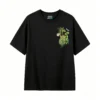 主图_1 Remera Algodón Estampado Botánico Corazón Natural Premium