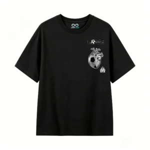 Remera Algodón Estampada Corazón Fútbol Sport Casual Premium