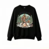 Bigfoot Grabbed My Wiener Funny Camping Sweatshirt