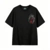 主图_1 Remera Algodón Estampada Corazón Fuego Diseño Urbano Trendy