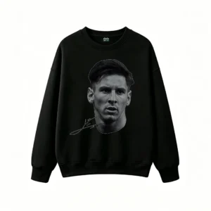 主图_1 Lionel Messi Portrait Graphic Sweatshirt