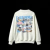 主图_2 California San Francisco Disneyland Print Sweatshirt