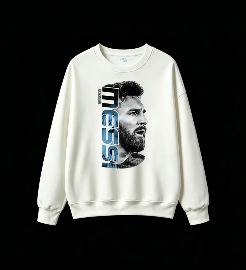 Lionel Messi Graphic Print Sweatshirt