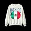 Mexico Soccer Flag Jersey Sweatshirt