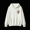 Buzo con Capucha Algodón Estampado Corazón Musical Jazz Premium
