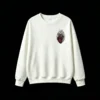 主图_2 Buzo Cuello Redondo Algodón Estampada Corazón Fuego Diseño Urbano Oversize