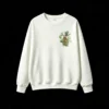 主图_2 Buzo Cuello Redondo Algodón Estampado Naturaleza Corazón Bosque Orgánico