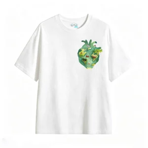Remera Algodón Estampado Mapa Viajes Diseño Ilustración