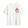 Remera Algodón Estampado Corazón 3D Red Anatómica Premium