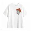 Remera Algodón Estampado Corazón Rosas Diseño Urbano Premium