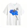 主图_2 Remera Algodón Estampado Esqueleto Nubes Azul Urbano Premium
