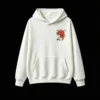 主图_2 Buzo con Capucha Algodón Estampado Corazón Anatómico Flores Diseño Art
