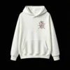 Buzo con Capucha Algodón Estampado Corazón Gótico Estilo Urbano Premium