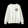 主图_2 Buzo Cuello Redondo Algodón Estampado Corazón Rosas Artístico Premium