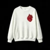 主图_2 Buzo Cuello Redondo Algodón Estampado Corazón Abstracto Arte Premium