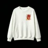 Buzo Cuello Redondo Algodón Estampado Corazón Anatómico Casual Calidad