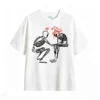 主图_2 Remera Algodón Estampado Gótico Nubes Corazón Grunge Premium