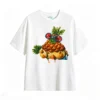 主图_2 Remera Algodón Estampado Piña Lentes Verano Premium Envío