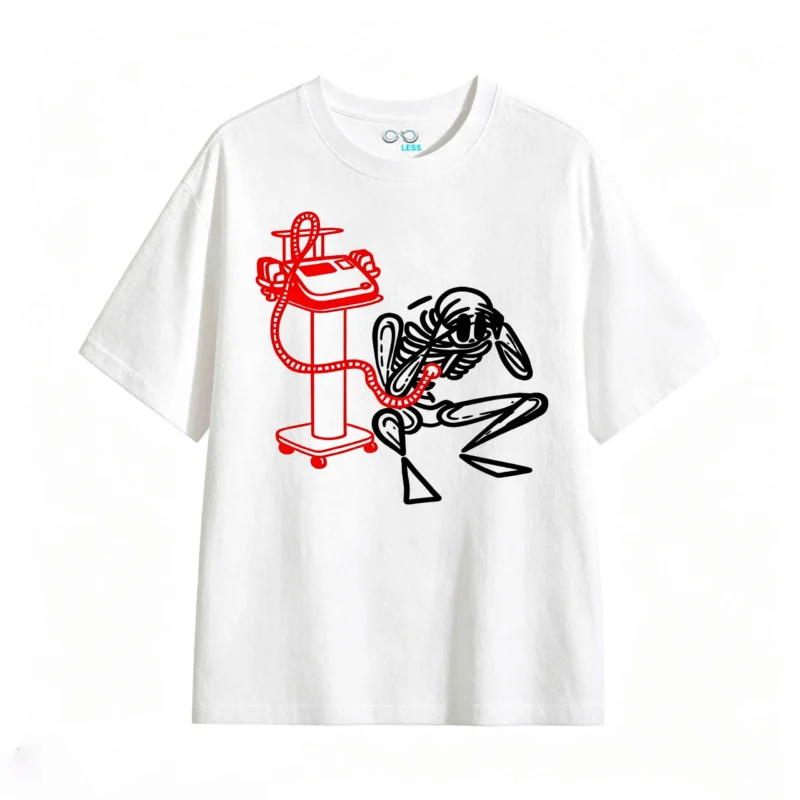 主图_2 Remera Algodón Estampado Estética Spa Equipo Profesional