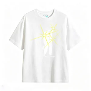 Remera Algodón Estampado Urbano Diseño Abstracto Oversize