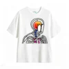 主图_2 Remera Algodón Estampado Esqueleto Abstracto Urbano Premium