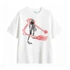 Remera Algodón Estampado Esqueleto Diseño Urbano Casual