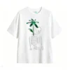 Remera Algodón Estampado Esqueleto Flor Diseño Vintage Trendy