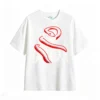 主图_2 Remera Algodón Estampado Esqueleto Serpiente Roja Oversize