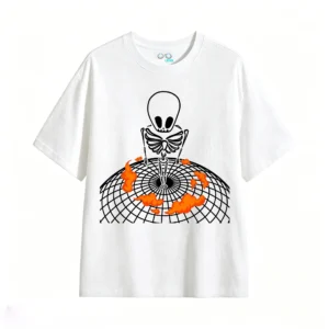 Remera Algodón Estampado Fuego Casual Urbano Diseño Premium