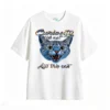 Remera Algodón Estampada Gato Curiosity Diseño Original Moda