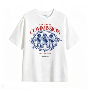 Remera Algodón Estampado Urbano The Great Commission Oversize