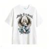 Remera Algodón Holy Creator Estampado Ángel Oversize Urbano