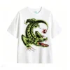 主图_2 Remera Algodón Estampado Cocodrilo Urbano Diseño Premium