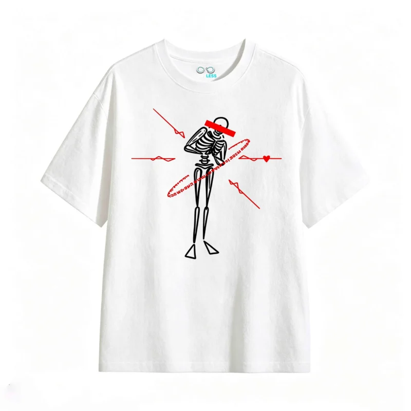 Remera Algodón Estampado Aesthetic Oversize Moda Urbana Premium