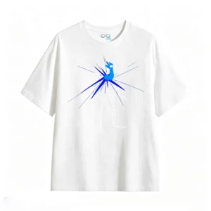 Remera Algodón Estampado Esqueleto Rayos Diseño Urbano Premium